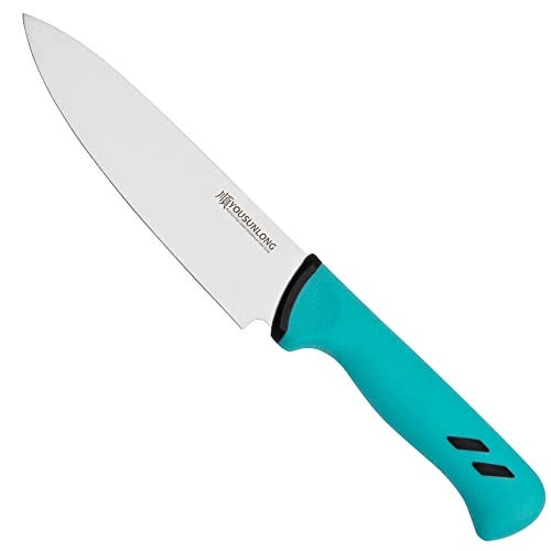 YOUSUNLONG Chef Knife - 7 Inch - Premium High-carbon molybdenum steel blade - Butcher knife for meat processing - Ergonomic & non-slip handle - Image 1