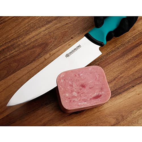 YOUSUNLONG Chef Knife - 7 Inch - Premium High-carbon molybdenum steel blade - Butcher knife for meat processing - Ergonomic & non-slip handle - Image 5