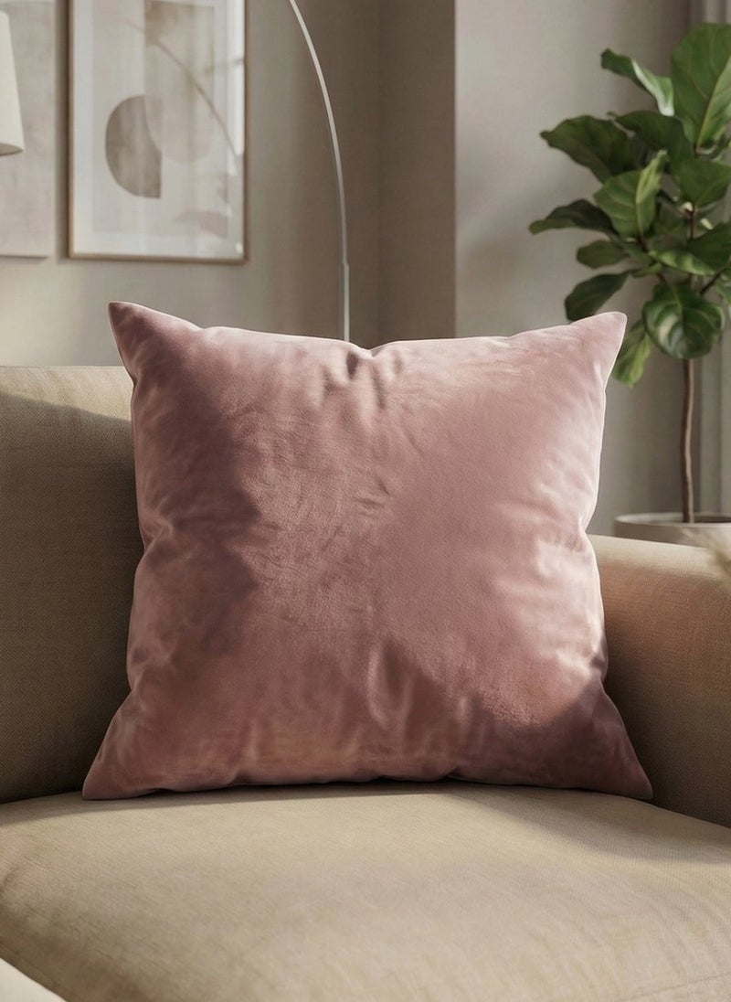 Oryx Home Set of 4 Velvet Cushion Covers – Soft Decorative Throw Pillow Covers for Sofa, Bed & Chair with Invisible Zipper (4 Pack) - Image 1