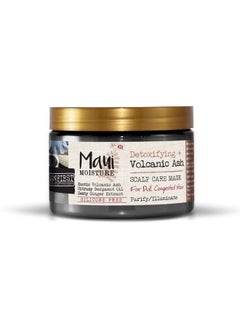 MAUI MOISTURE Detoxifying Volcanic Ash Scalp Care Mask Coconut 12 Ounce  - Image 1
