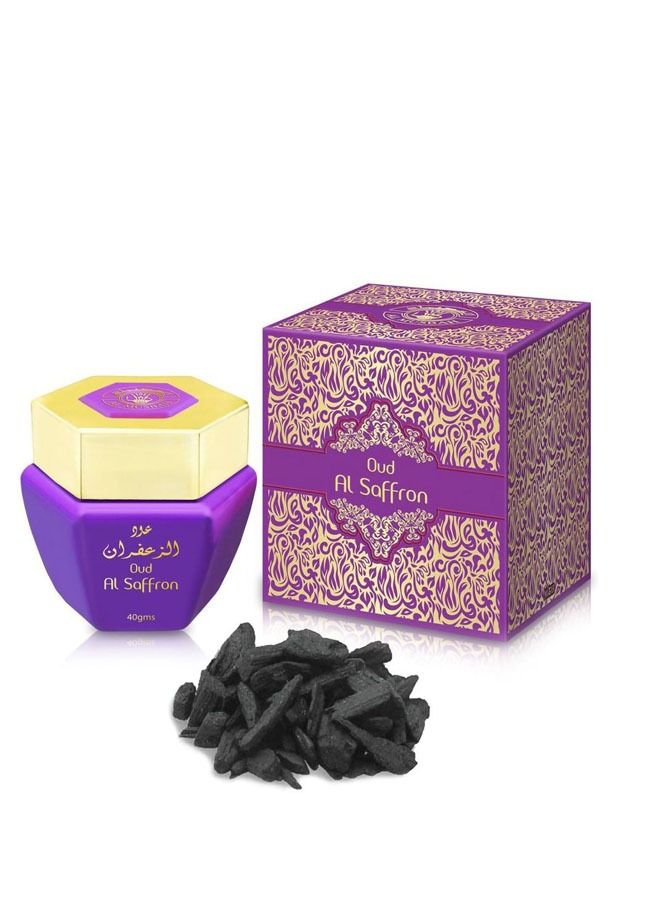 almusbah perfumes Incense Saffron Stick - 40 gm - Image 2