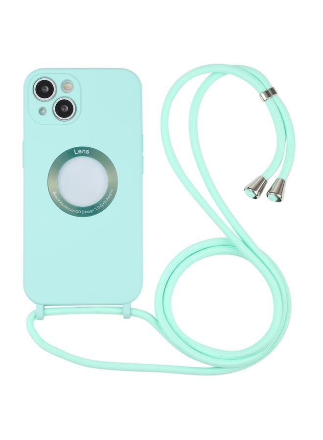 اس-توب جراب لهاتف iPhone 13 mini، جراب هاتف مجوف من الأكريليك مع حبل - Image 1