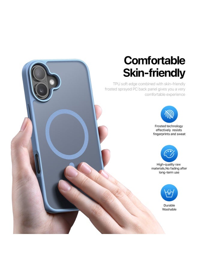 DUX DUCIS Magnetic Shockproof Case for iPhone 17, MagSafe Compatible, Sweat-Resistant & Anti-Fingerprint Translucent Protective Case - Image 4