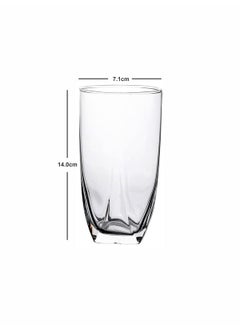 Luminarc Luminarc Glass Eiffel HB Tumbler (Set of 6pcs) 350ml LM-Q0168  - Image 3