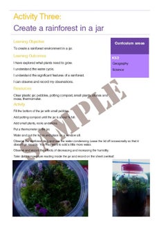 Rainforests and Costa Rica Literacy Resource Pack for Key Stage One and EYFS  - Image 1