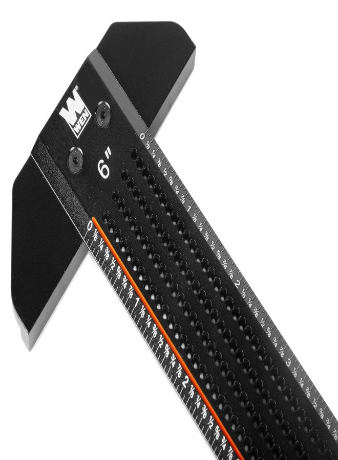 WEN 6-Inch T-Shaped Marking Ruler (ME806R) - Image 3