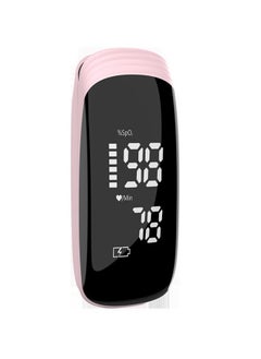 Rechargeable finger pulse oximeter blood oxygen saturation meter suitable for outdoor sports and family use