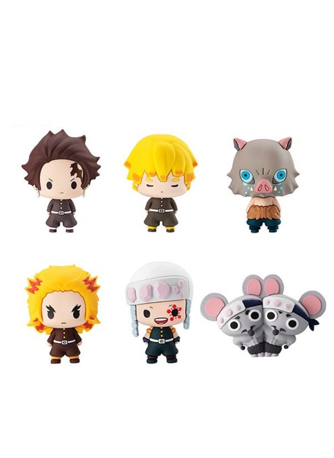 MegaHouse Demon Slayer : Kimetsu No Yaiba Chokorin Mascot Mini Collectible Figures by Megahouse (1 Random) 