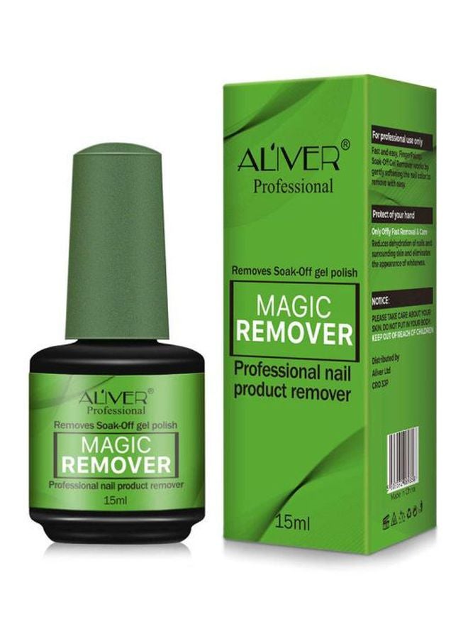 Captaintech 2-Piece Nail Polish Remover Set Clear - Image 2