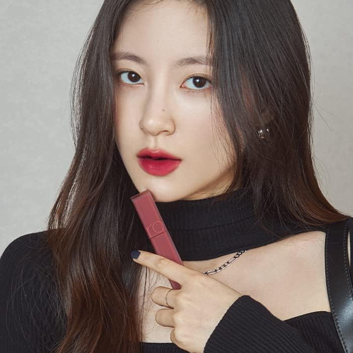 rom&nd BLUR FUDGE TINT 08 Currant Jam | Velvety Matte Lip Stain | Smooth, Non-Drying Berry Red K-Beauty Lip Makeup - Image 3