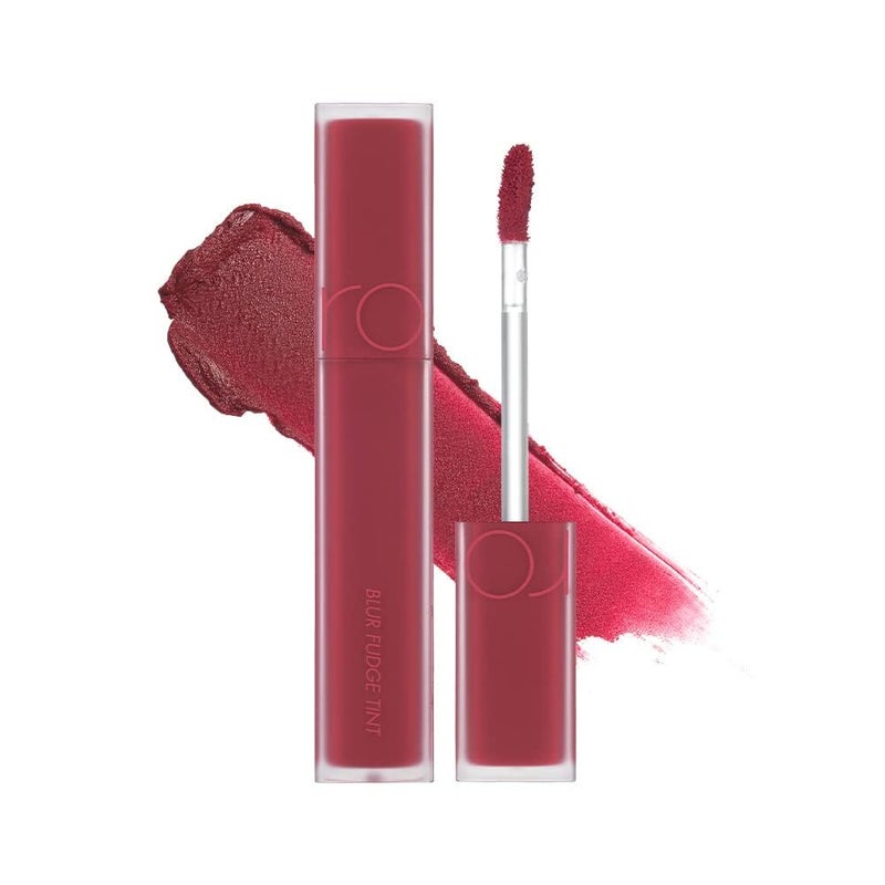 rom&nd BLUR FUDGE TINT 08 Currant Jam | Velvety Matte Lip Stain | Smooth, Non-Drying Berry Red K-Beauty Lip Makeup - Image 1