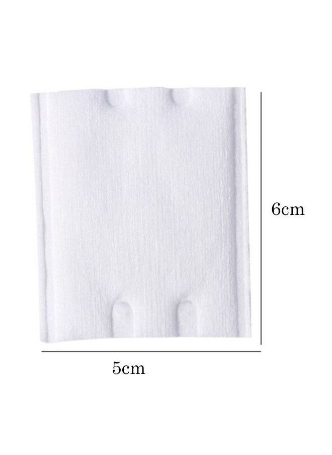 Ant - 100 PCS Hypoallergenic Facial Cleansing Squares Cotton Pads, Facial Lip & Eye Makeup Remover Pads, Thickening Pure Cotton Cosmetic Cotton - Image 1
