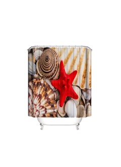 AL QADAH Shower Curtain 180x180cm Transform Your Bathroom with Style  - Image 1