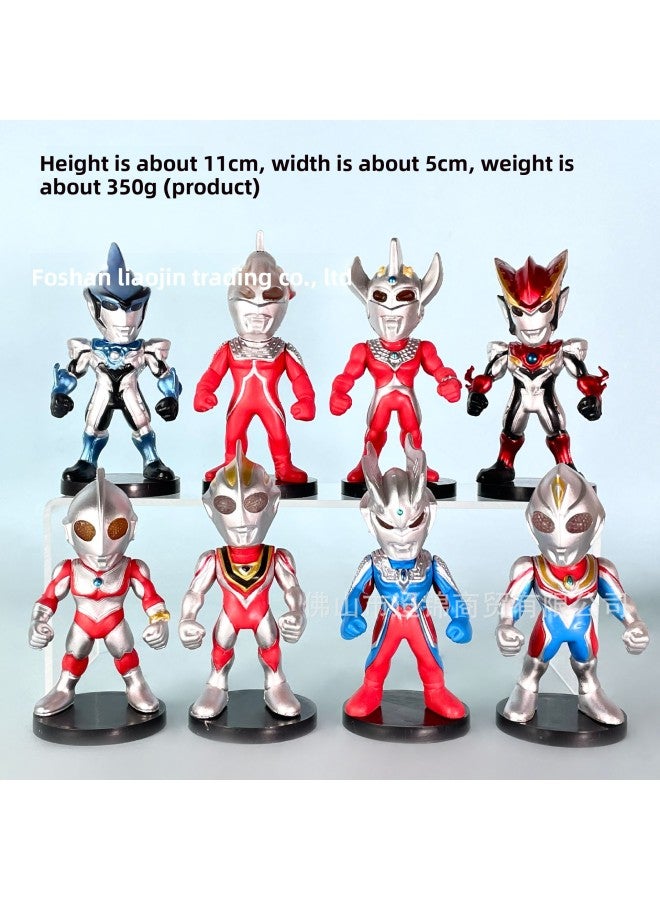 Free Shipping Ultraman Figure Blind Box Ultraman Tiga Infinite Zero Belial Geed Orb Dainajed 
