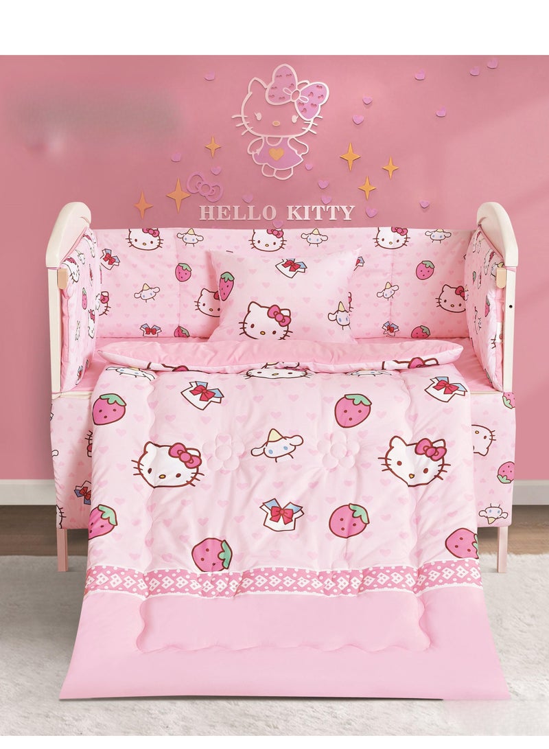 Baby crib mattress, 5 pieces, summer bed, size 70 * 130 cm