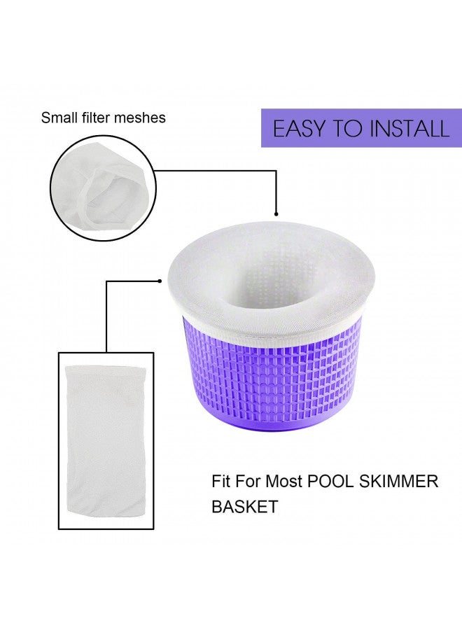 Coopache 30-Pack of Pool Skimmer Socks - Filters Baskets, Skimmers Cleans Debris and Leaves for In-Ground and Above Ground Pools - Image 4