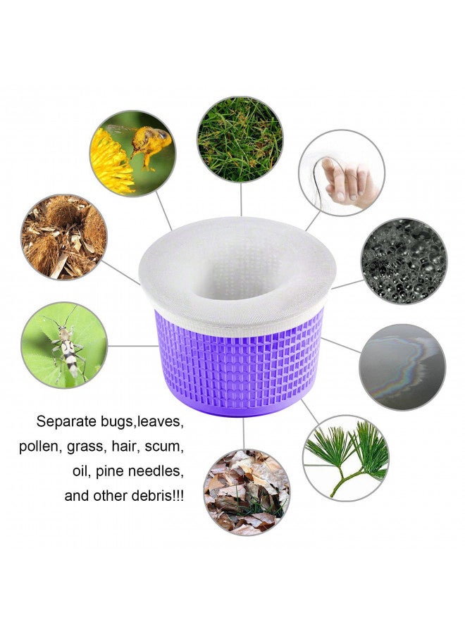 Coopache 30-Pack of Pool Skimmer Socks - Filters Baskets, Skimmers Cleans Debris and Leaves for In-Ground and Above Ground Pools - Image 5