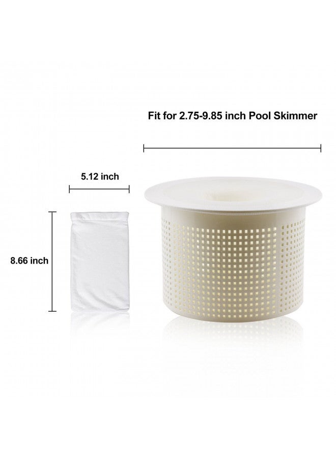 Coopache 30-Pack of Pool Skimmer Socks - Filters Baskets, Skimmers Cleans Debris and Leaves for In-Ground and Above Ground Pools - Image 2