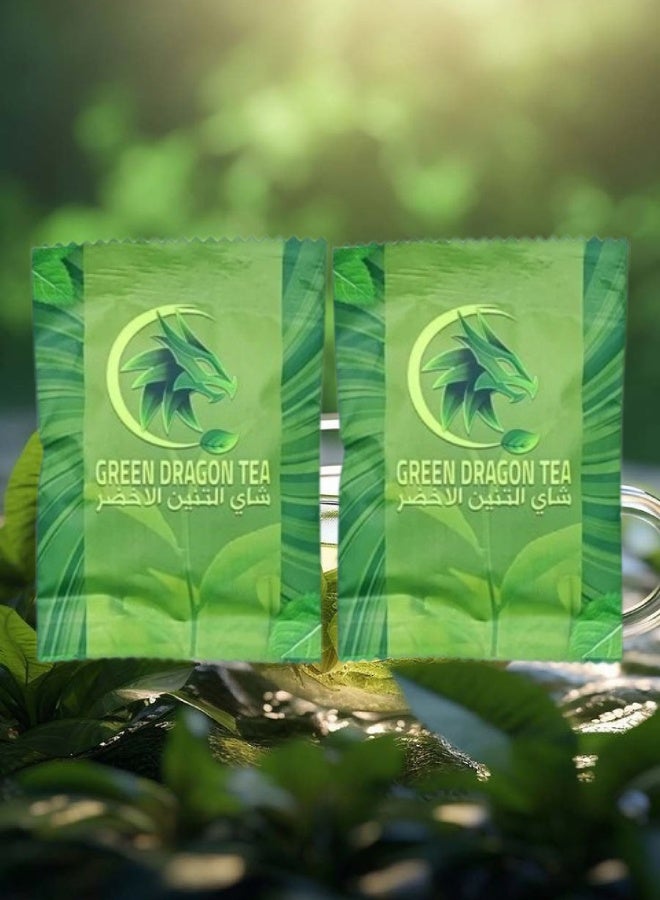 Green Tea 2 Pieces Green Dragon Tea 5g - Image 1