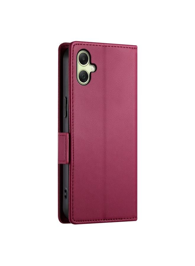 اس-توب جراب لهاتف Samsung Galaxy A06 4G مع مشبك جانبي مغناطيسي من الجلد المصقول - Image 3