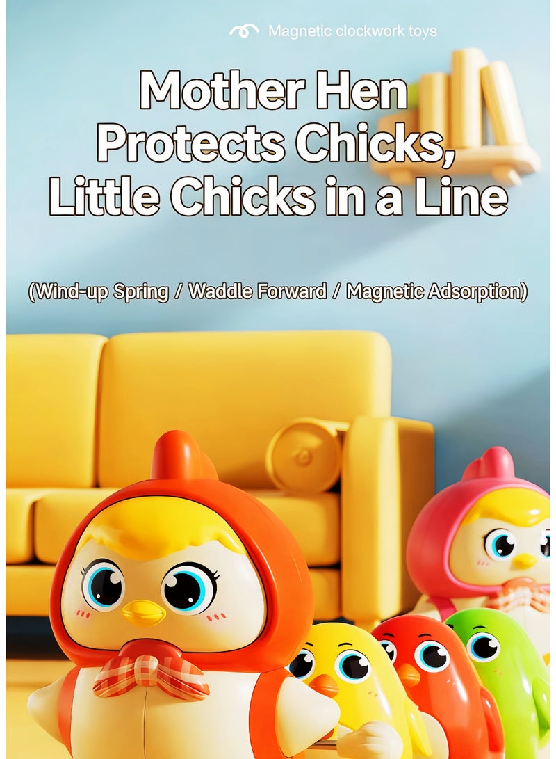 Adorable Magnetic Chicken Toy for Babies - Chicks Never Fall Behind - Image 2