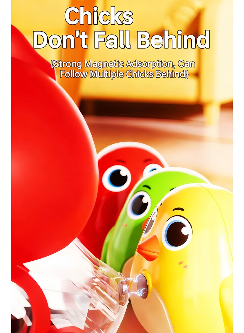 Adorable Magnetic Chicken Toy for Babies - Chicks Never Fall Behind - Image 5