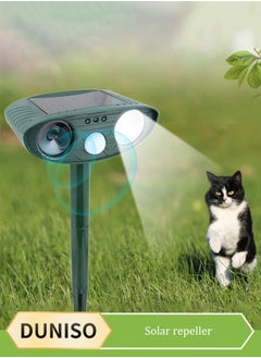 Solar Animal Drive Device, LED flash animal repeller, multifunctional ultrasonic animal deterrent machine, waterproof, suitable for courtyards, gardens, lawns, outdoor, 37.5 * 15cm - pzsku/Z940A59A280C242569C1BZ/45/_/1739925945/b82f6ef0-bff8-4d19-9f89-3b1099a7cd94