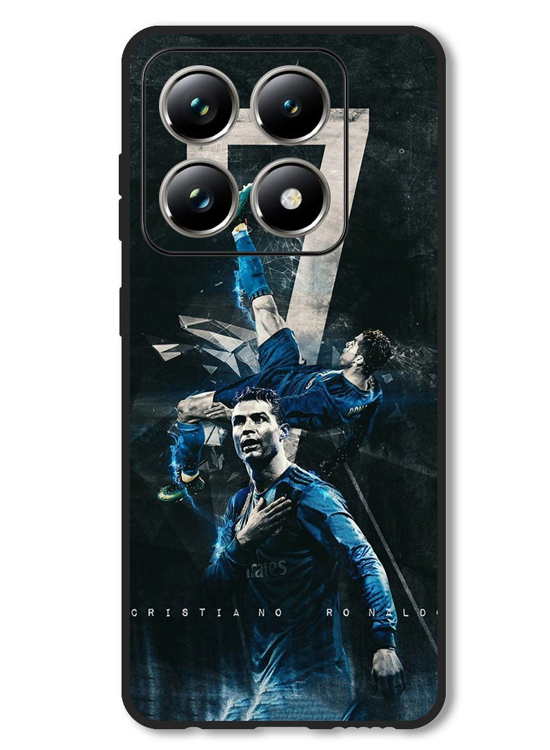 Theodor Case Compatible with Xiaomi 14T Pro Protection Shockproof Bumper Cover Ronaldo (6) - Image 1