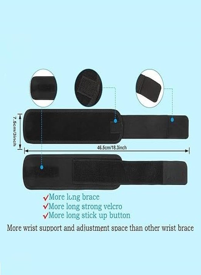 VINSU Wrist Brace Adjustable Wrist Support for Arthritis and Tendinitis Pain Relief - Ergonomic Hand Wrist Wraps Compression Strap for Working Out Sport Weightlifting - Image 2