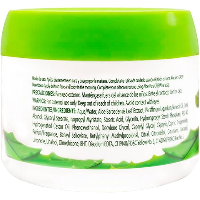Grisi Aloe Vera Face Cream & Body Lotion Freshness, 3.8 oz (Pack of 2) - Image 3
