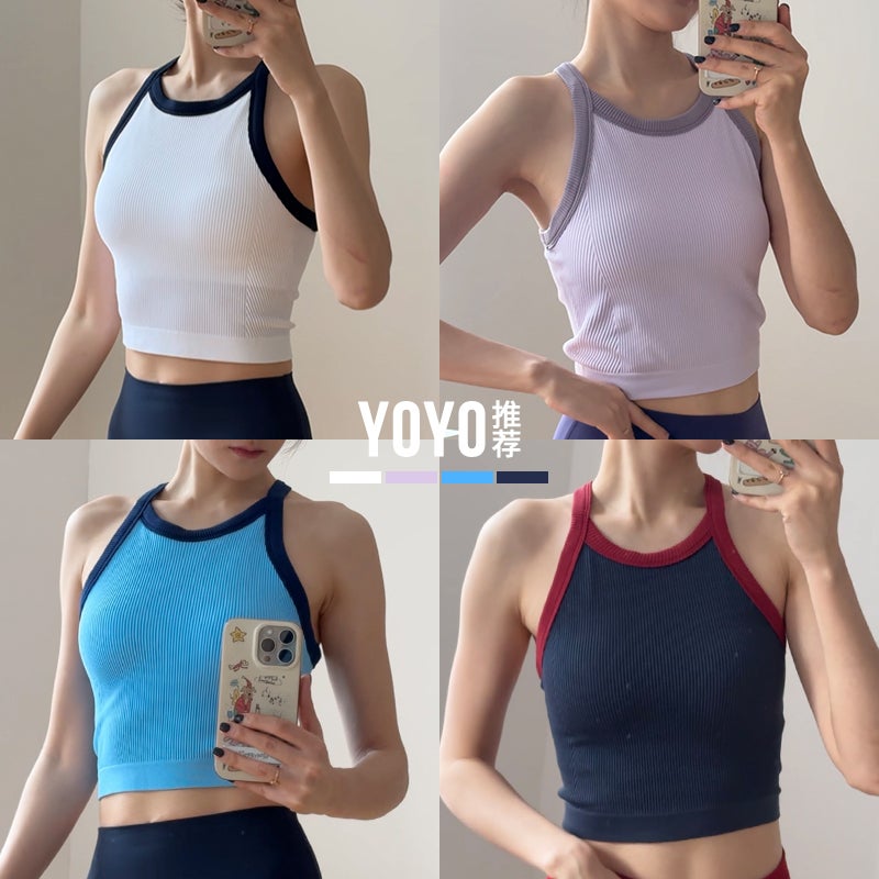 Women's High Impact Sports Bra with Pads - Image 1