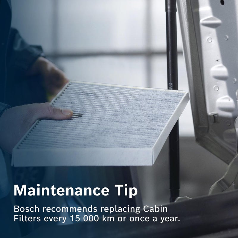 BOSCH F002H24938 Cabin Filter, Replacement Filter - Against Pollen and Dust for Cleaner Air Inside the Vehicle - Image 5