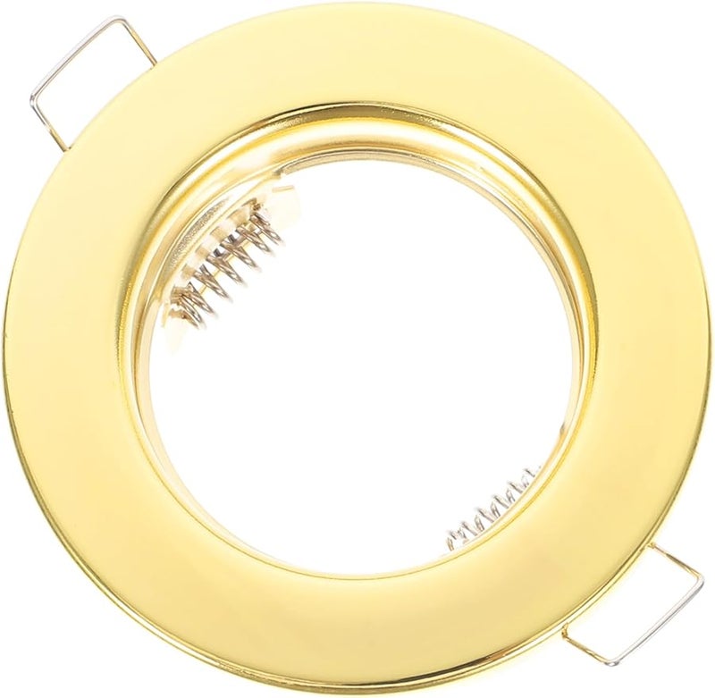 حلقة إطار غطاء مصباح السقف الحديث الذهبي تناسب Mr16 Gu10 غطاء إضاءة مدمج سهل التركيب - Image 2