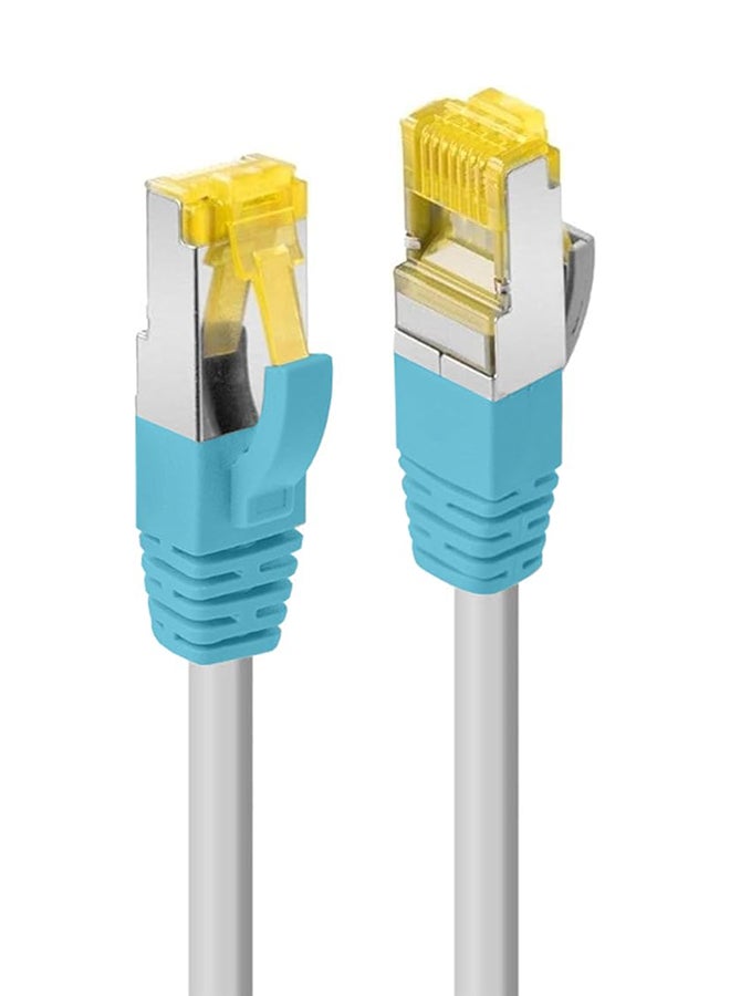 MOWSIL Ethernet Cable Cat7 2M Gigabit Network Cable High-Speed Flat 10Gbps Shielded Internet Cable RJ45 Ethernet Cable Patch Cable Compatible for Gaming PS5 PS4 PS3 Xbox Laptop Modem Router Computer - Image 1