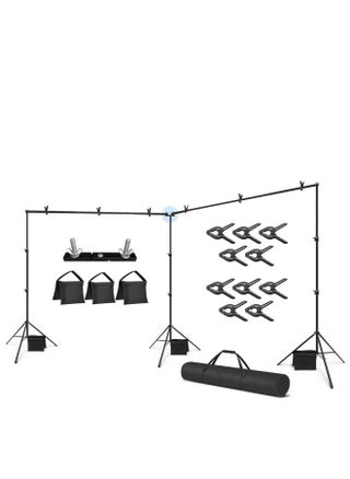 Julius Studio [Enhanced Heavy Duty] 20.1 x 8 ft. (W x H) Backdrop Stands, 300° Degree Crossbar Rotatable Angle Adjustable Double Dual Crossbar Extender Mount, Strong Background Support, JSAG794 - pzsku/Z940AC88BB6ADF2C188E3Z/45/1743367395/1716b507-4f29-480e-a8ac-0414f626dc22