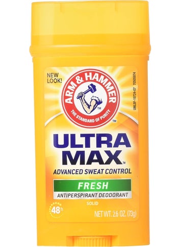 Arm & Hammer Arm & Hammer Ultra Max Fresh Scent Solid Antiperspirant Deodorant 2.6 oz (Pack of 6) 