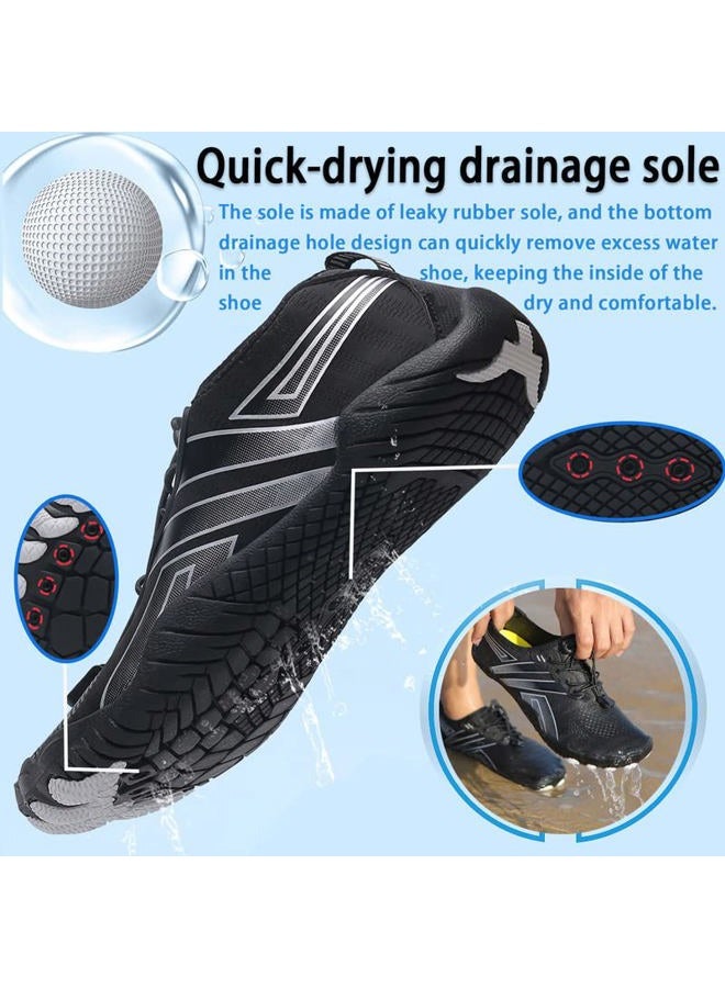 ziitop Water Shoes Men,Mens Water Shoes,Water Shoes Women,Barefoot Shoes,Quick Dry Aqua Swim Shoes,Slip-on Soft Beach Shoes,Quick Dry Water Shoes,Aqua Sports Outdoor Shoes for Pool Beach Surf Walk Water - Image 4