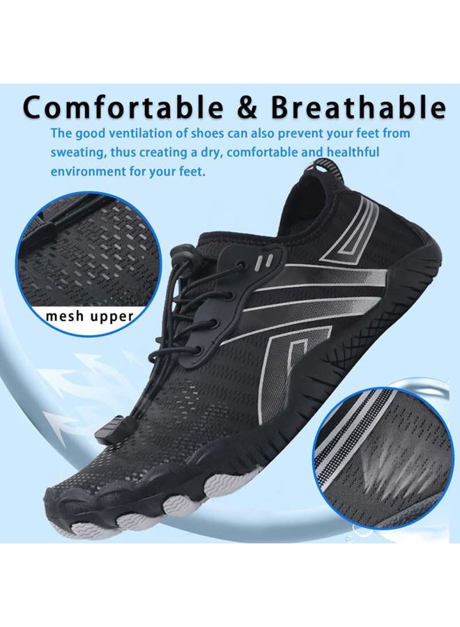 ziitop Water Shoes Men,Mens Water Shoes,Water Shoes Women,Barefoot Shoes,Quick Dry Aqua Swim Shoes,Slip-on Soft Beach Shoes,Quick Dry Water Shoes,Aqua Sports Outdoor Shoes for Pool Beach Surf Walk Water - Image 3