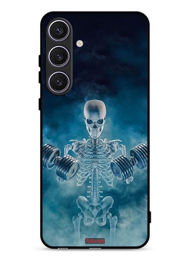 Tolwak Samsung Galaxy S25 FE Protective Case Cover No Pain No Gain Pose