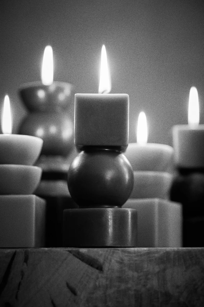 H&M Small pillar candle