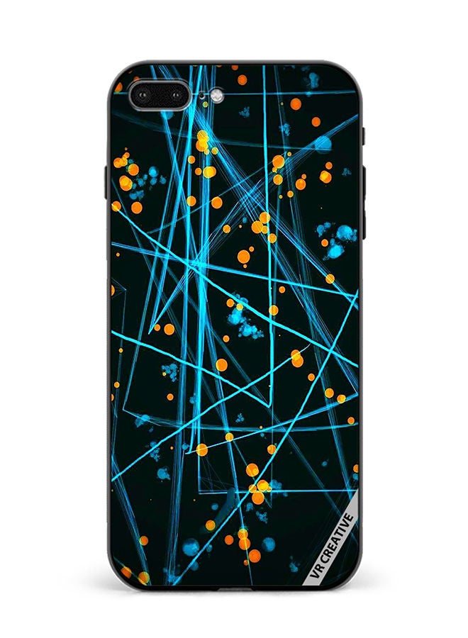 VR CREATIVE Protective Case Cover For Apple iPhone 7 Plus/8 Plus Lasers Design Multicolour - Image 1