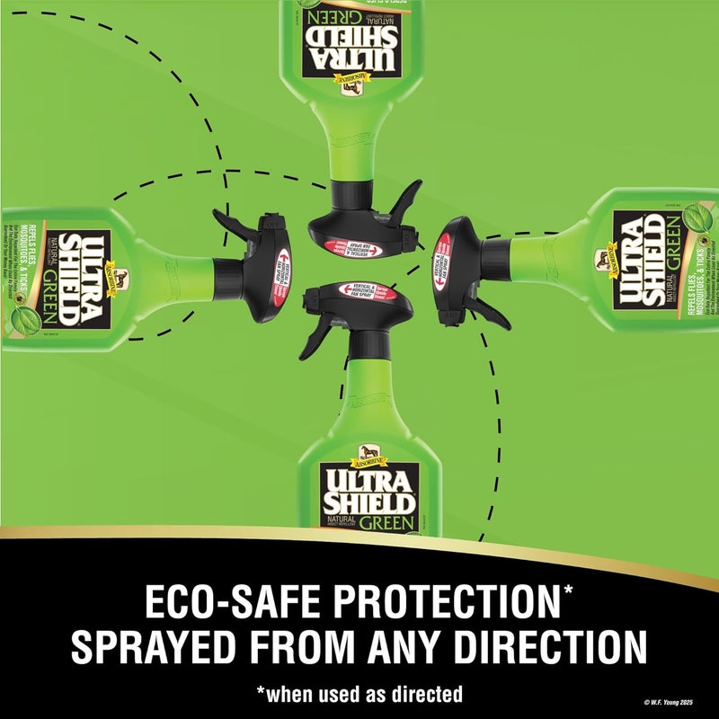 Absorbine UltraShield Green Natural Fly Repellent - Image 2