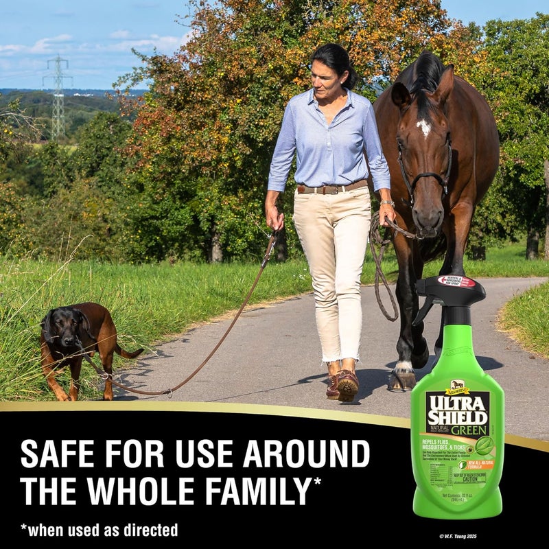 Absorbine UltraShield Green Natural Fly Repellent - Image 1