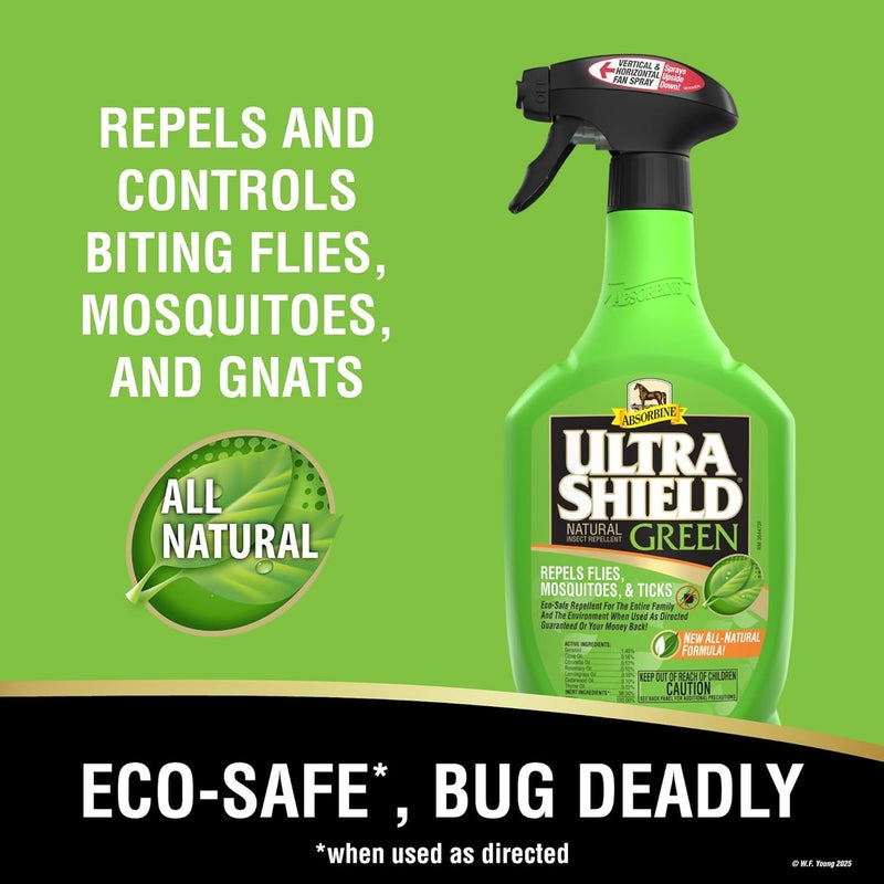 Absorbine UltraShield Green Natural Fly Repellent - Image 4