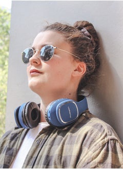 Volkano Volkano Phonic Series Bluetooth Full Size Head Phones - Blue  - Image 3