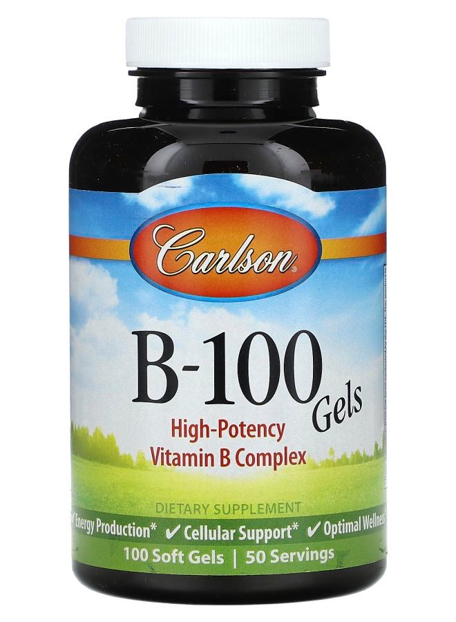 Carlson Vitamin B-100 100 Soft Gels