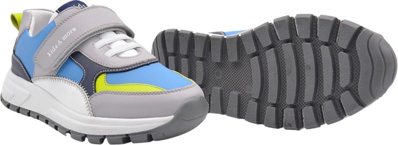 Kids A More Franky Boy Single Velcro Shoes Gray10 - Image 2