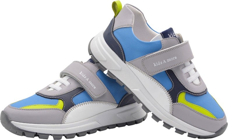 Kids A More Franky Boy Single Velcro Shoes Gray10 - Image 3