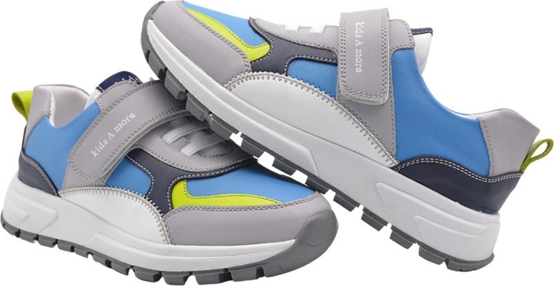 Kids A More Franky Boy Single Velcro Shoes Gray10 - Image 4