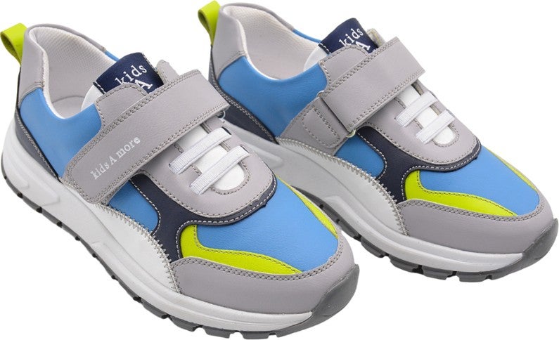Kids A More Franky Boy Single Velcro Shoes Gray10 - Image 5